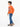 Boy's Orange & Grey Full Sleeve T-Shirt - EBTGF22-017