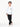 Boy's White Full Sleeve T-Shirt - EBTGF22-019