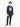 Boy's Navy Full Sleeve T-Shirt - EBTGF22-022