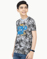 Boy's Heather Grey T-Shirt - EBTTS21-011