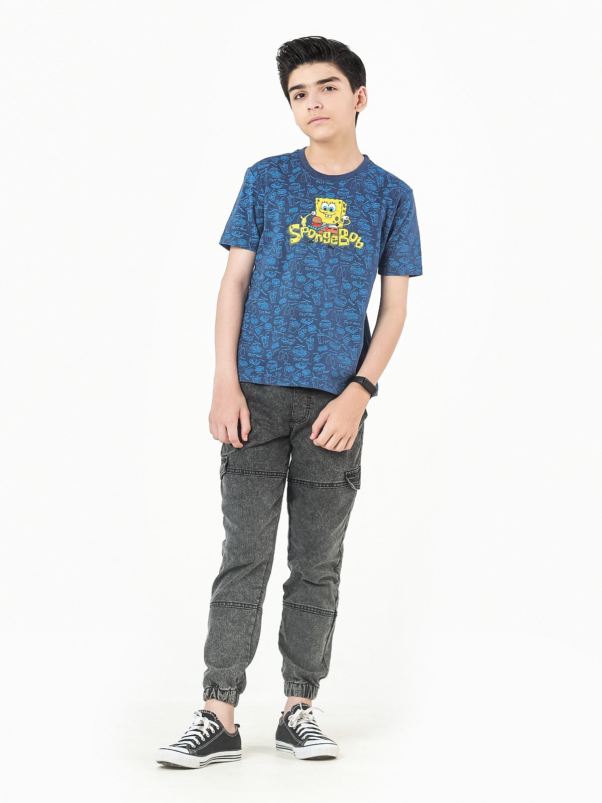 Boy's Blue T-Shirt - EBTTS22-021