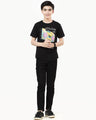 Boy's Black T-Shirt - EBTTS22-033