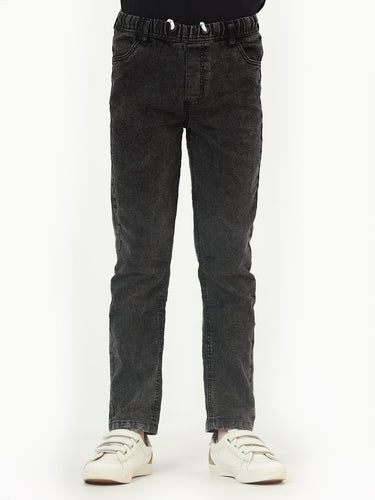 Boy's Charcoal Trouser - EBBT22-012