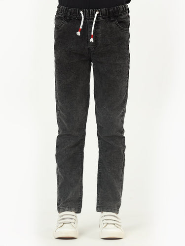 Boy's Charcoal Trouser - EBBT22-012