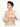 Boy's Beige & Cream Waist Coat Suit - EBTWCS22-25159