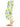 Girl's White Multi Bottom - EGB22-75183