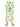 Girl's White Multi Bottom - EGB22-75183