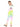 Girl's Pink & Blue Dungaree - EGTDK22-005