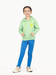 Girl's Mint Green Hoodie - EGTH22-005