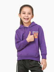 Girl's Purple Hoodie - EGTH22-008