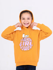 Girl's Orange Hoodie - EGTH22-009