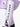 Girl's Purple & White Hoodie - EGTH22-012
