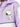 Girl's Purple & White Hoodie - EGTH22-012