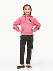 Girl's Pink Hoodie - EGTH22-014