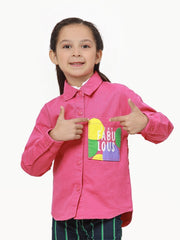 Girl's Pink Jacket - EGTJD22-002