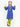 Girl's Royal Blue Pret - EGTKE22-70339 (2-Pcs)
