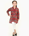 Girl's Red Multi Pret - EGTKP22-70381