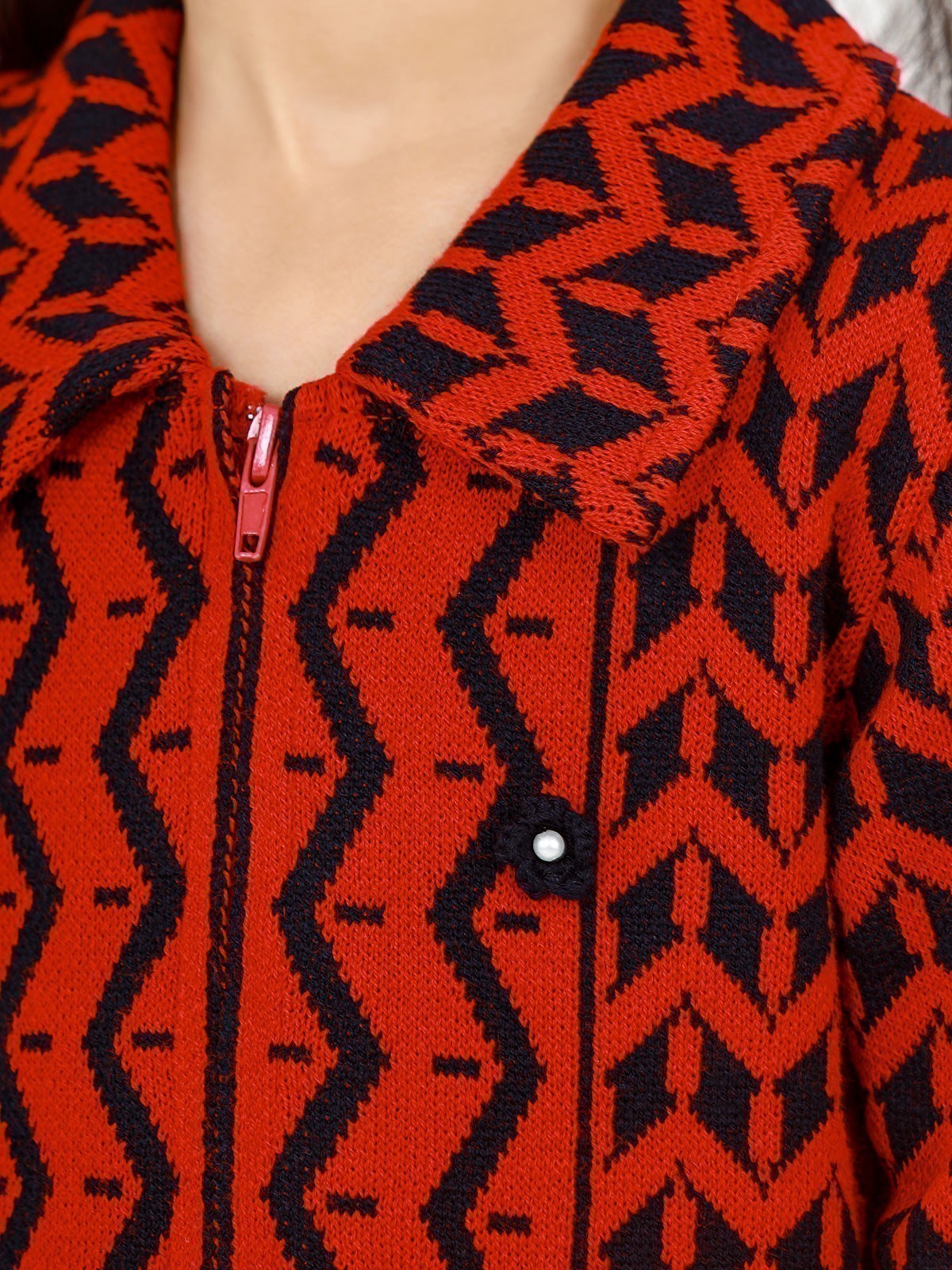 edenrobe Girl's Red Sweater Frock - EGTSF22-004 – edenrobe Pakistan