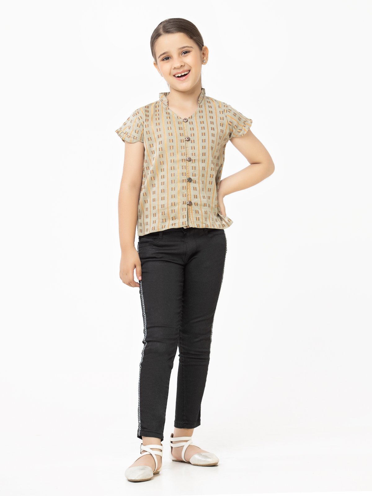 Girl's Fawn Fusion Top - EGTFT22-024