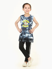 Girl's Indigo Blue Top - EGTK21-019