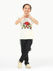 Girl's White Top - EGTK22-001