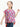 Girl's Pink Multi Top - EGTW22-015