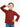 Kids' Maroon High Neck Tee - EKTBF22-003