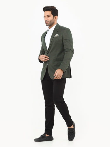 Men's Green Blazer - EMTB22W-6773