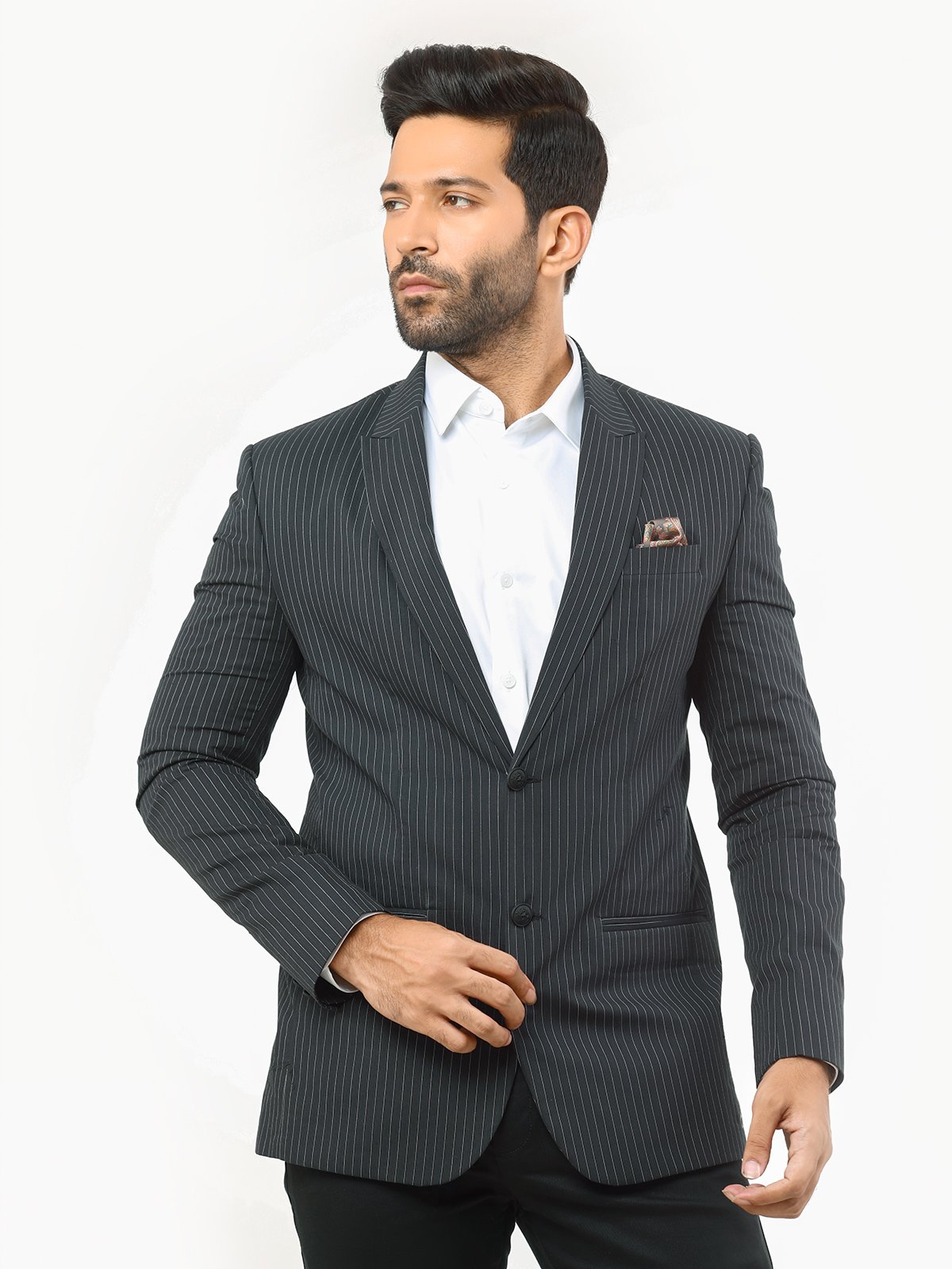 What color blazer would go with a white shirt and black trousers? - Quora