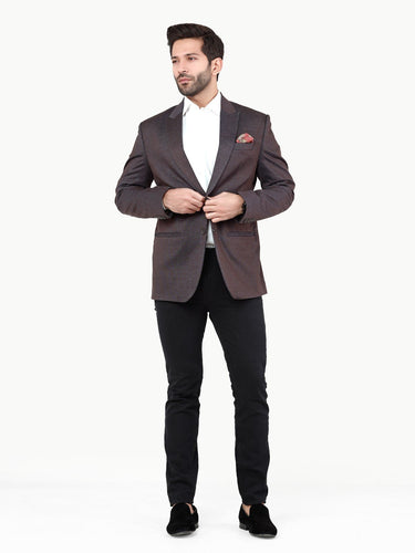 Men's Brown Blazer - EMTB22-6779