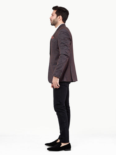 Men's Brown Blazer - EMTB22-6779