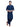 Men's Navy Kurta Shalwar - EMTKS22S-40945