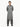 Men's Grey Kurta Shalwar - EMTKS22W-40976