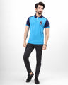 Men's Blue Polo Shirt - EMTPS21-023