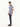 Men's Blue & Peach Polo Shirt - EMTPS21-059