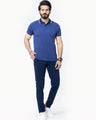 Men's Blue Polo Shirt - EMTPS22-004