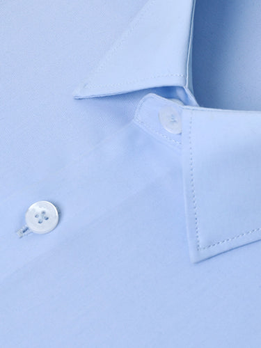 Men's Sky Blue Shirt Plain - EMTSB22-121