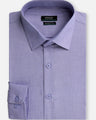 Men's Lilac Shirt Textured - EMTSB21-063
