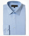 Men's Sky Blue Textured Shirt - EMTSI22-50240