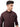 Men's Dark Maroon Waist Coat Suit - EMTWCS21-016
