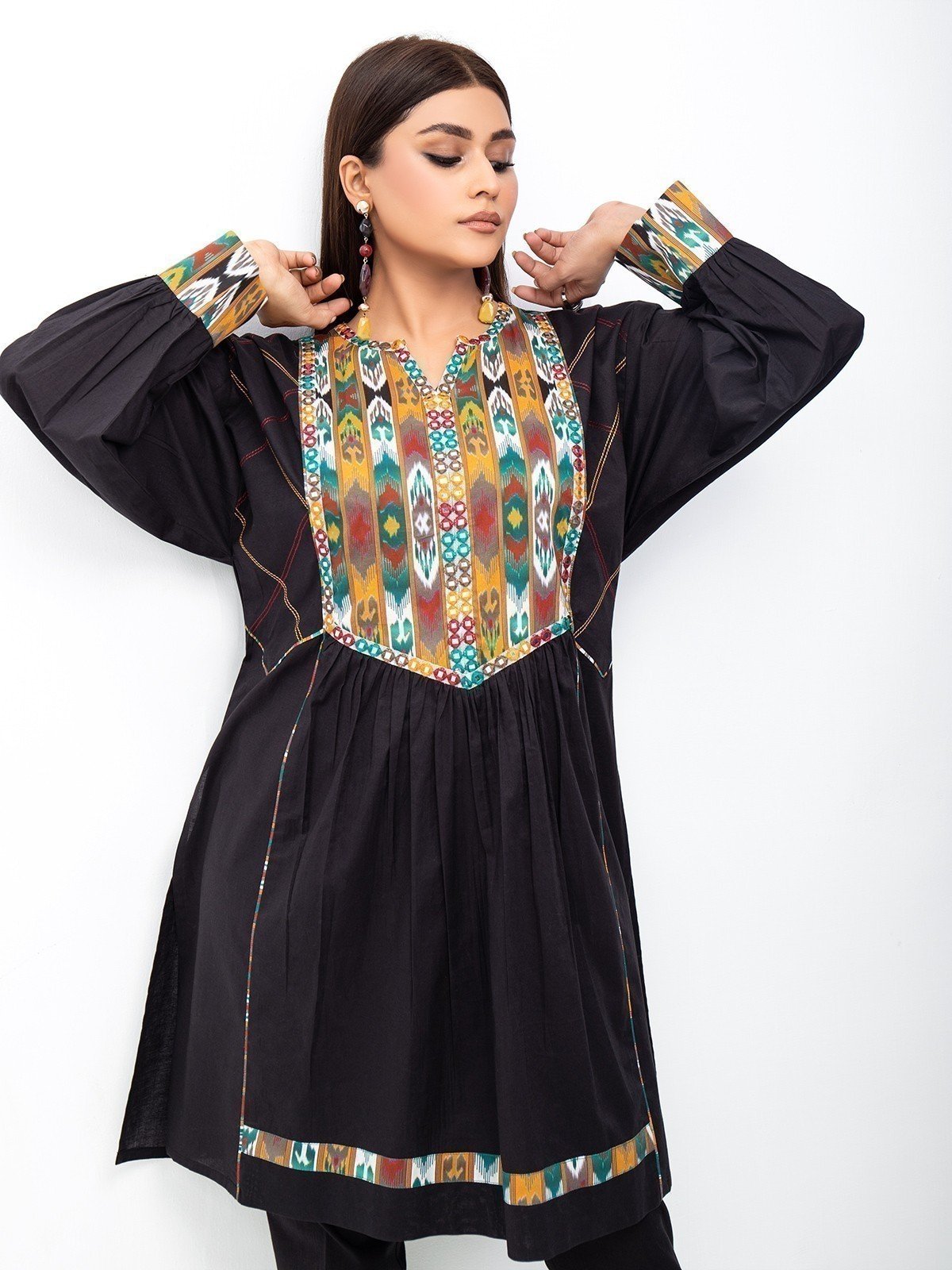 Pret 2Pc Embroidered Lawn Shirt Trouser - EWTKE22-67891 (ST)