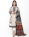 Pret 3Pc Embroidered Khaddar Suit - EWTKE22-67910 (3P)