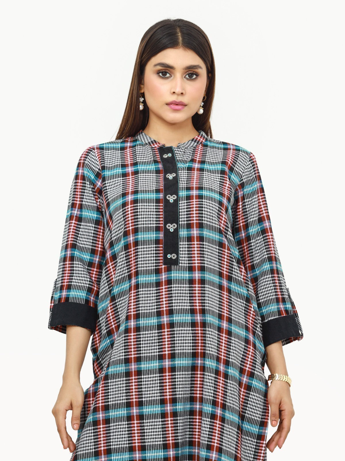 edenrobe Women's Multi Ready To Wear 1PC Cotton - EWTKP22-68439 ...