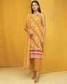 EWU22A1-23020 Unstitched Yellow Printed Lawn 3 Piece
