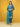 EWU22A1-23182 Unstitched Blue Printed Lawn 3 Piece
