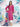 EWU22A1-23284 Unstitched Bright Pink Printed Lawn 2 Piece