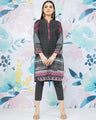 EWU22A1-23370 Unstitched Charcoal Printed Lawn 1 Piece