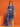 EWU22A3-24551 Unstitched Blue Printed Khaddar 2 Piece