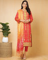 EWU22V1-23577 Unstitched Coral Embroidered Lawn 3 Piece