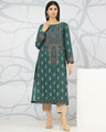 EWU22V1-23613 Unstitched Sea Green Embroidered Lawn 1 Piece